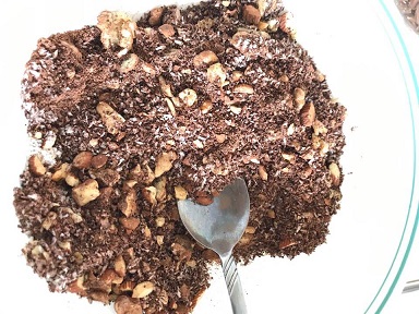 ココナッツオイル以外を混ぜたところ