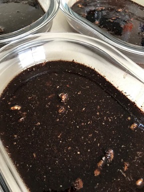 型に入れたところ