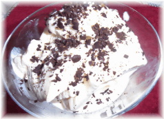 極粗挽きコーヒー粉がけアイスクリーム